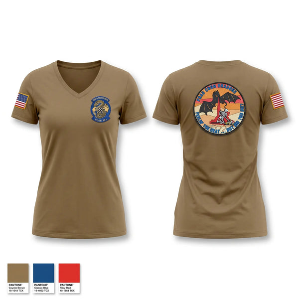 Womens Short Sleeve Vneck Shirt, 378 EM/CBRN, Air Force, Teamtime, Team time, sublimation, custom sports apparel, team uniforms, spirit wear, spiritwear, sports uniforms, custom shirts, team store, custom team store, fundraiser sports, apparel fundraiser