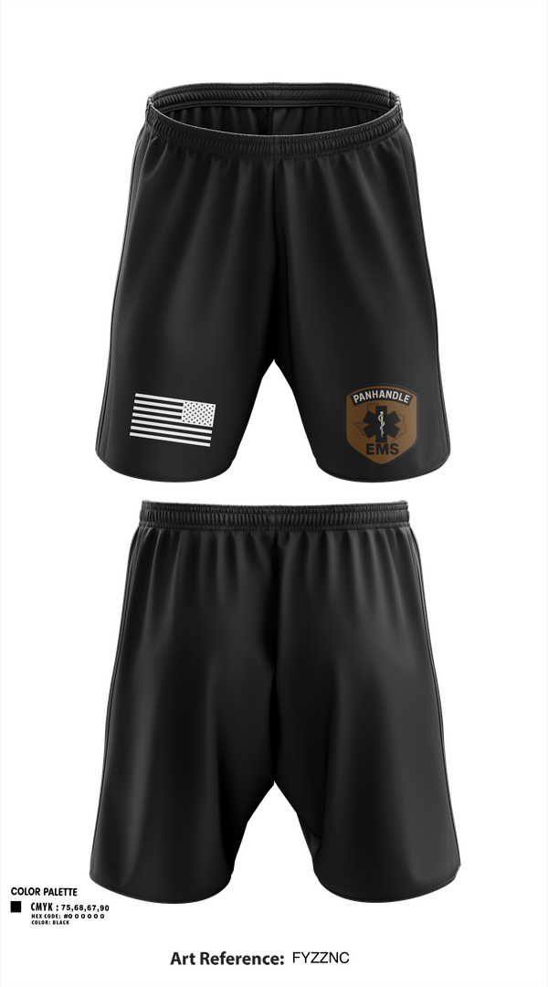 Athletic Shorts With Pockets, Panhandle EMSPanhandle EMS, Fire Department, Teamtime, Team time, sublimation, custom sports apparel, team uniforms, spirit wear, spiritwear, sports uniforms, custom shirts, team store, custom team store, fundraiser sports, apparel fundraiser