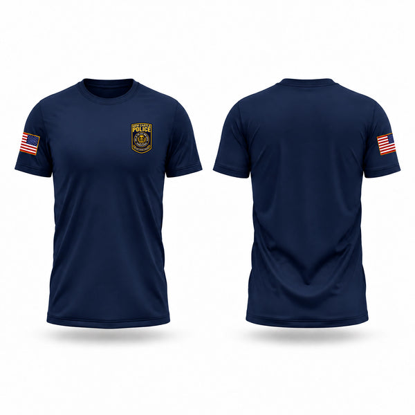 Short Sleeve Performance Shirt, New Castle Police Department, Police, Teamtime, Team time, sublimation, custom sports apparel, team uniforms, spirit wear, spiritwear, sports uniforms, custom shirts, team store, custom team store, fundraiser sports, apparel fundraiser