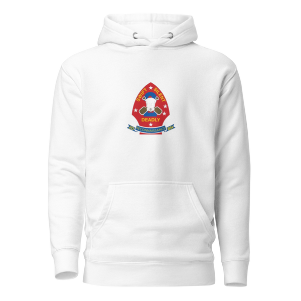 Unisex Hoodie - 1 - White