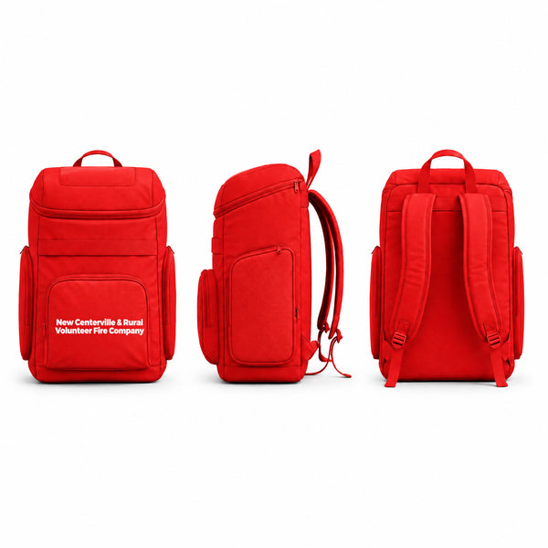 Gear Bag, New Centerville & Rural Volunteer Fire Company, Fire Department, Teamtime, Team time, sublimation, custom sports apparel, team uniforms, spirit wear, spiritwear, sports uniforms, custom shirts, team store, custom team store, fundraiser sports, apparel fundraiser