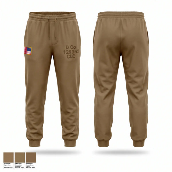 Sweatpants, D Co. 1/293rd CLC, Army, Teamtime, Team time, sublimation, custom sports apparel, team uniforms, spirit wear, spiritwear, sports uniforms, custom shirts, team store, custom team store, fundraiser sports, apparel fundraiser