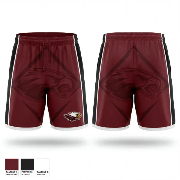 Athletic Shorts With Pockets, Huntsville Lady Eagles, Softball, Teamtime, Team time, sublimation, custom sports apparel, team uniforms, spirit wear, spiritwear, sports uniforms, custom shirts, team store, custom team store, fundraiser sports, apparel fundraiser