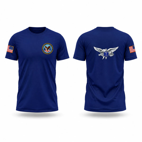 Old School Cotton Feel Shirt, LAJVAMC, EMS/EMT, Teamtime, Team time, sublimation, custom sports apparel, team uniforms, spirit wear, spiritwear, sports uniforms, custom shirts, team store, custom team store, fundraiser sports, apparel fundraiser