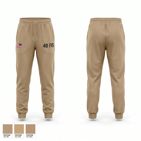 Sweatpants, 48 FIS, Air Force, Teamtime, Team time, sublimation, custom sports apparel, team uniforms, spirit wear, spiritwear, sports uniforms, custom shirts, team store, custom team store, fundraiser sports, apparel fundraiser