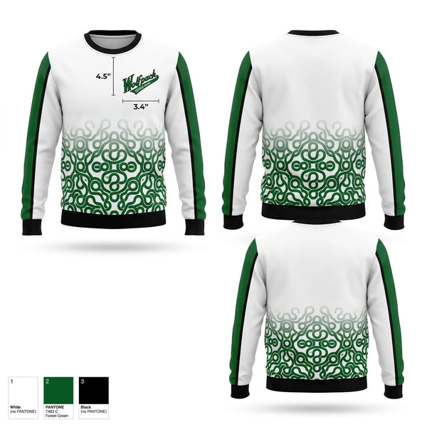Crew Neck Sweatshirt, Wolfpack, Softball, Teamtime, Team time, sublimation, custom sports apparel, team uniforms, spirit wear, spiritwear, sports uniforms, custom shirts, team store, custom team store, fundraiser sports, apparel fundraiser