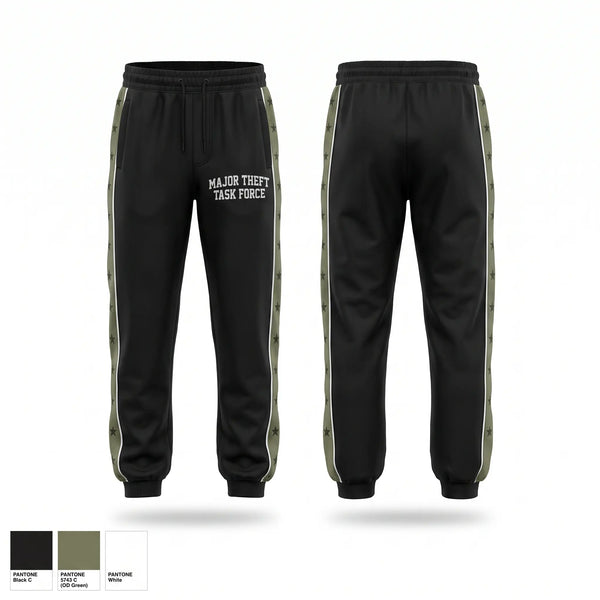 Sweatpants, Major Theft Task Force, Police, Teamtime, Team time, sublimation, custom sports apparel, team uniforms, spirit wear, spiritwear, sports uniforms, custom shirts, team store, custom team store, fundraiser sports, apparel fundraiser
