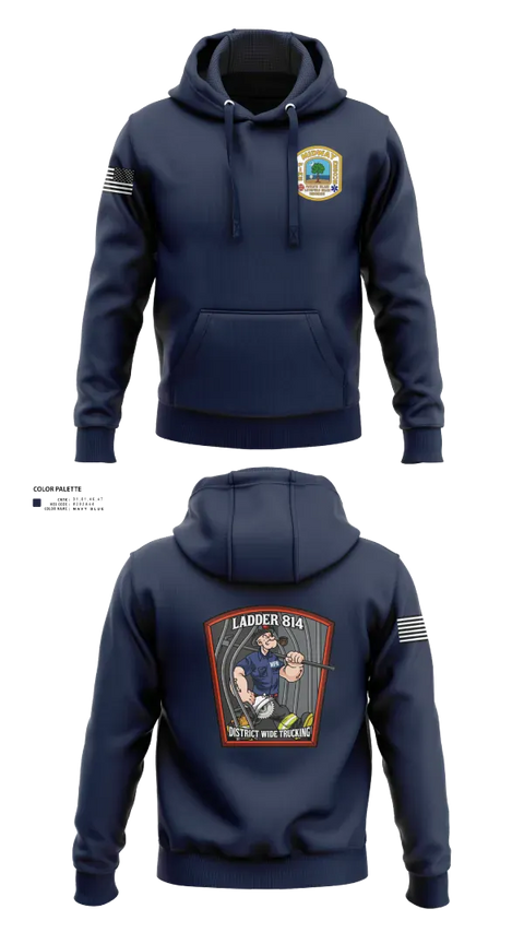 Hoodie, 814 truck, Fire Department, Teamtime, Team time, sublimation, custom sports apparel, team uniforms, spirit wear, spiritwear, sports uniforms, custom shirts, team store, custom team store, fundraiser sports, apparel fundraiser