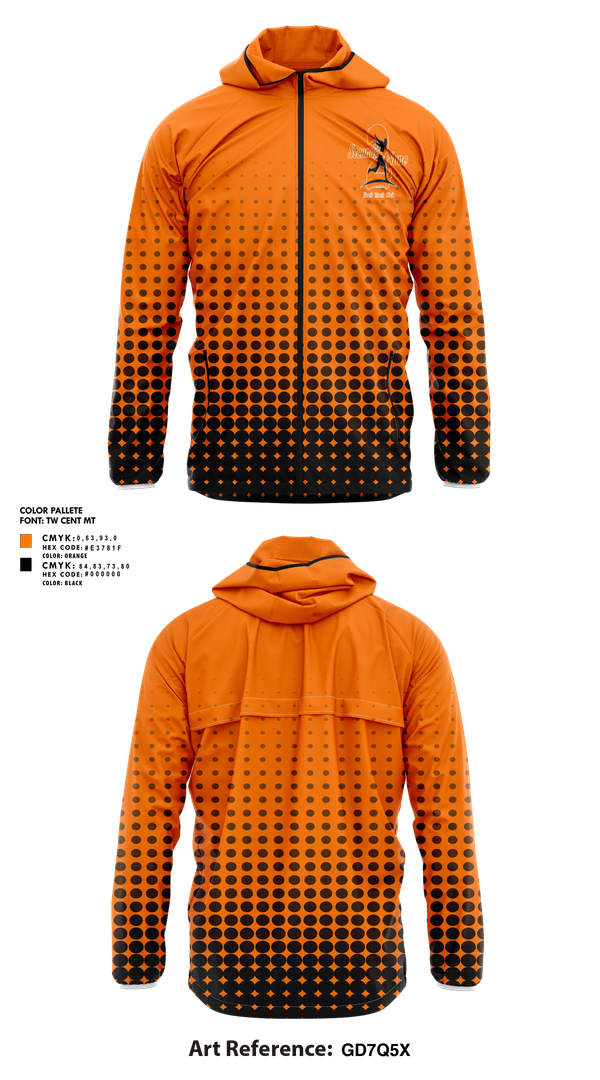 Windbreaker, Second2None, Track & Field, Teamtime, Team time, sublimation, custom sports apparel, team uniforms, spirit wear, spiritwear, sports uniforms, custom shirts, team store, custom team store, fundraiser sports, apparel fundraiser