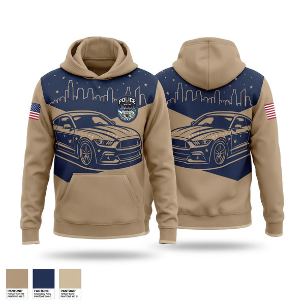 Hoodie, NYPD Auto Crime, Police, Teamtime, Team time, sublimation, custom sports apparel, team uniforms, spirit wear, spiritwear, sports uniforms, custom shirts, team store, custom team store, fundraiser sports, apparel fundraiser