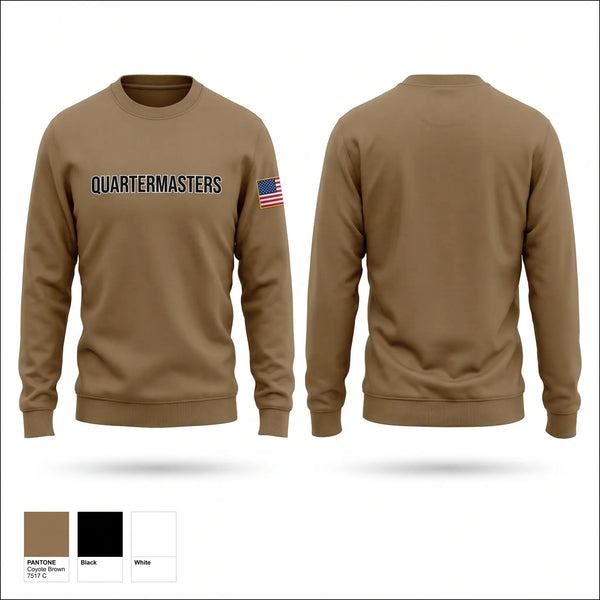 Crew Neck Sweatshirt, Quartermasters, Navy, Teamtime, Team time, sublimation, custom sports apparel, team uniforms, spirit wear, spiritwear, sports uniforms, custom shirts, team store, custom team store, fundraiser sports, apparel fundraiser
