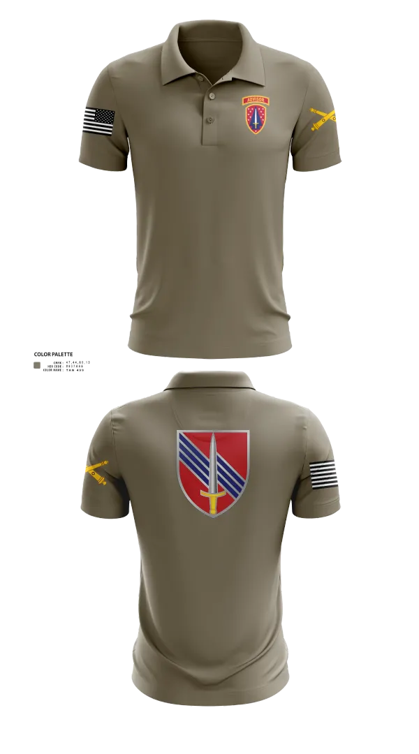 Short Sleeve Performance Polo, HHB 4th BN, 3rd SFAB, , Teamtime, Team time, sublimation, custom sports apparel, team uniforms, spirit wear, spiritwear, sports uniforms, custom shirts, team store, custom team store, fundraiser sports, apparel fundraiser