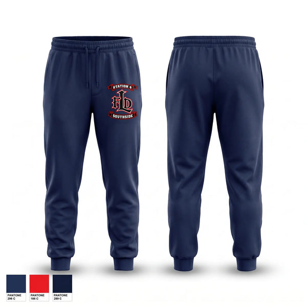 Sweatpants, Lansing Fire Dept - Station 4, Fire Department, Teamtime, Team time, sublimation, custom sports apparel, team uniforms, spirit wear, spiritwear, sports uniforms, custom shirts, team store, custom team store, fundraiser sports, apparel fundraiser