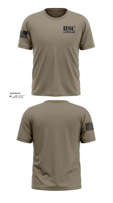 Old School Cotton Feel Shirt, HSC 449th ASB, National Guard, Teamtime, Team time, sublimation, custom sports apparel, team uniforms, spirit wear, spiritwear, sports uniforms, custom shirts, team store, custom team store, fundraiser sports, apparel fundraiser