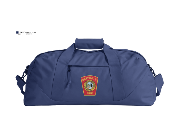 Duffle Bag, Scituate Fire Department, Fire Department, Teamtime, Team time, sublimation, custom sports apparel, team uniforms, spirit wear, spiritwear, sports uniforms, custom shirts, team store, custom team store, fundraiser sports, apparel fundraiser