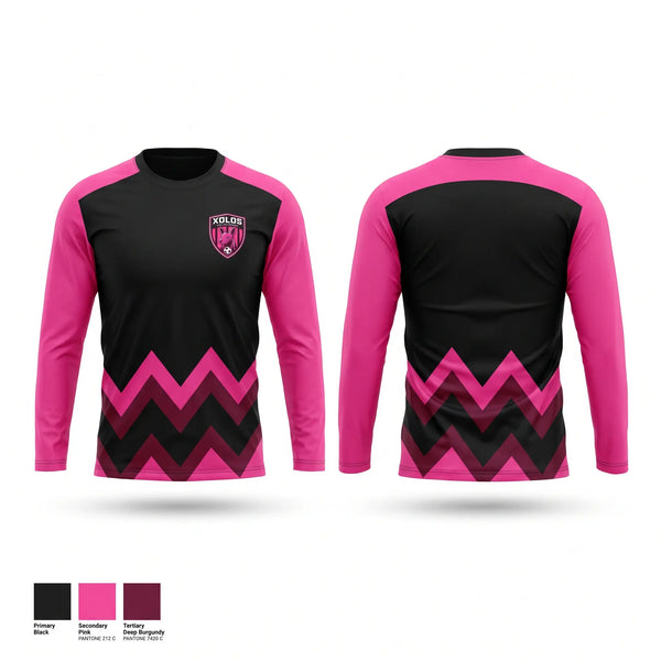 Long Sleeve Performance Shirt, Xolos, Men's Soccer, Teamtime, Team time, sublimation, custom sports apparel, team uniforms, spirit wear, spiritwear, sports uniforms, custom shirts, team store, custom team store, fundraiser sports, apparel fundraiser