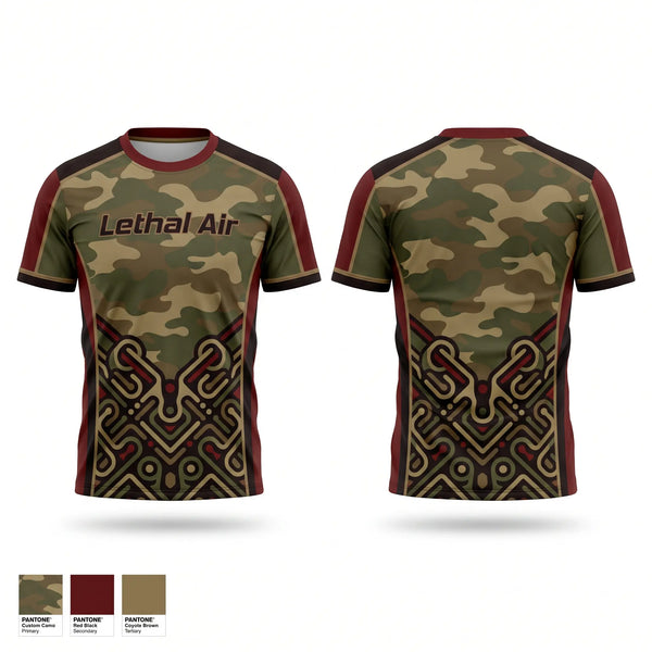 Short Sleeve Performance Shirt, Lethal Air, E-Sports, Teamtime, Team time, sublimation, custom sports apparel, team uniforms, spirit wear, spiritwear, sports uniforms, custom shirts, team store, custom team store, fundraiser sports, apparel fundraiser