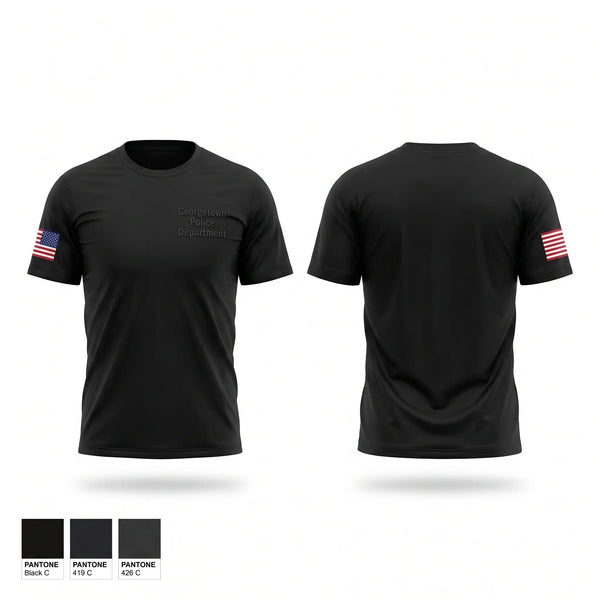 Short Sleeve Performance Shirt, Georgetown Police Department, Police, Teamtime, Team time, sublimation, custom sports apparel, team uniforms, spirit wear, spiritwear, sports uniforms, custom shirts, team store, custom team store, fundraiser sports, apparel fundraiser