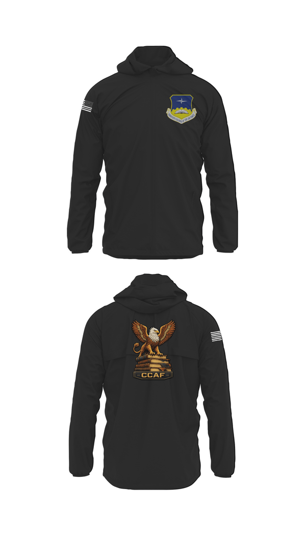 Windbreaker, CCAF, Air Force, Teamtime, Team time, sublimation, custom sports apparel, team uniforms, spirit wear, spiritwear, sports uniforms, custom shirts, team store, custom team store, fundraiser sports, apparel fundraiser