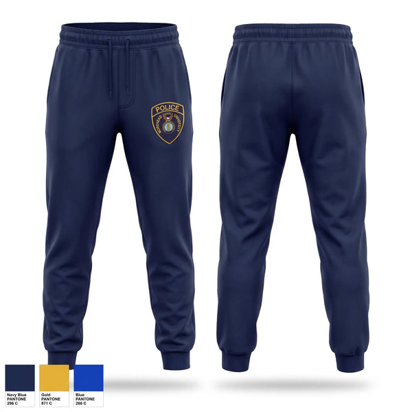 Sweatpants, MSU Police, Police, Teamtime, Team time, sublimation, custom sports apparel, team uniforms, spirit wear, spiritwear, sports uniforms, custom shirts, team store, custom team store, fundraiser sports, apparel fundraiser