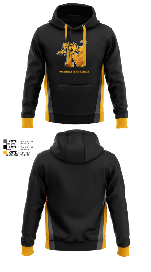 Hoodie, Northwestern Lehigh, , Teamtime, Team time, sublimation, custom sports apparel, team uniforms, spirit wear, spiritwear, sports uniforms, custom shirts, team store, custom team store, fundraiser sports, apparel fundraiser