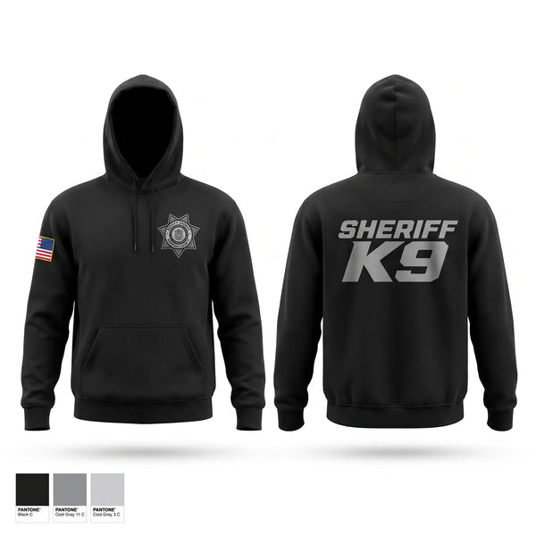 Hoodie, Sheriff K9, Police, Teamtime, Team time, sublimation, custom sports apparel, team uniforms, spirit wear, spiritwear, sports uniforms, custom shirts, team store, custom team store, fundraiser sports, apparel fundraiser