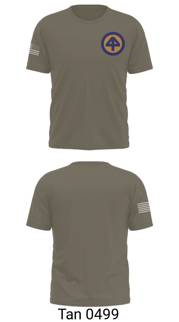Short Sleeve Performance Shirt, A CO 2-113th, Army, Teamtime, Team time, sublimation, custom sports apparel, team uniforms, spirit wear, spiritwear, sports uniforms, custom shirts, team store, custom team store, fundraiser sports, apparel fundraiser