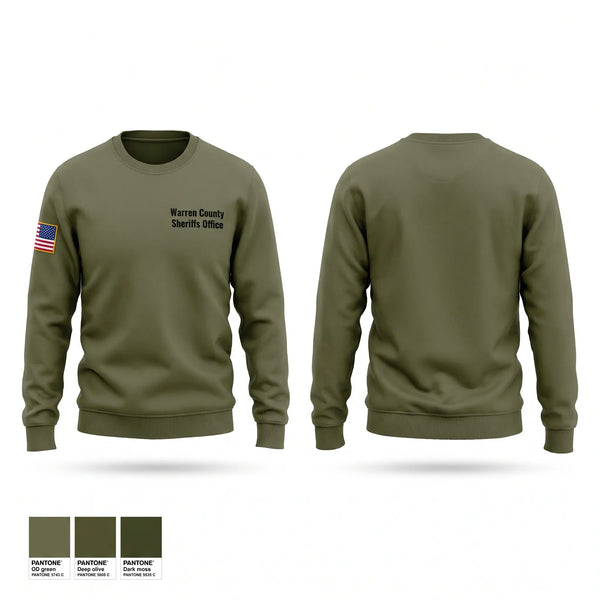 Crew Neck Sweatshirt, Warren County Sheriff’s Office, Police, Teamtime, Team time, sublimation, custom sports apparel, team uniforms, spirit wear, spiritwear, sports uniforms, custom shirts, team store, custom team store, fundraiser sports, apparel fundraiser