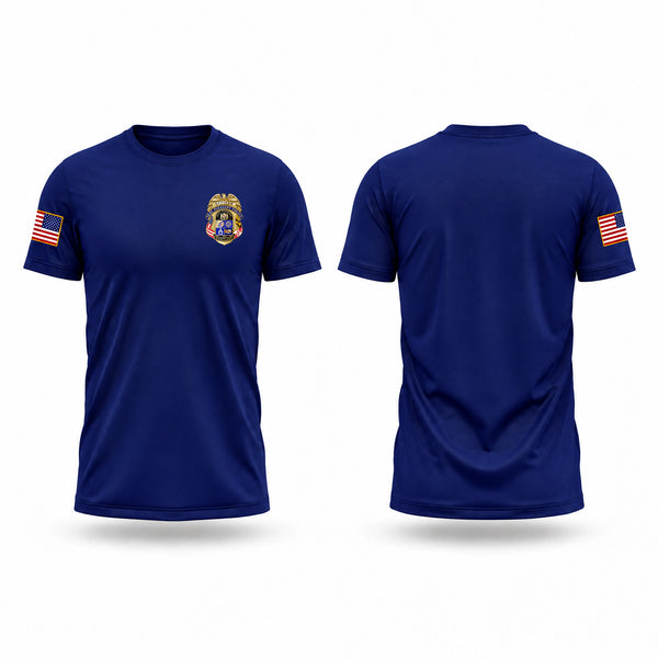 Short Sleeve Performance Shirt, Seat Pleasant Police Department, Police, Teamtime, Team time, sublimation, custom sports apparel, team uniforms, spirit wear, spiritwear, sports uniforms, custom shirts, team store, custom team store, fundraiser sports, apparel fundraiser