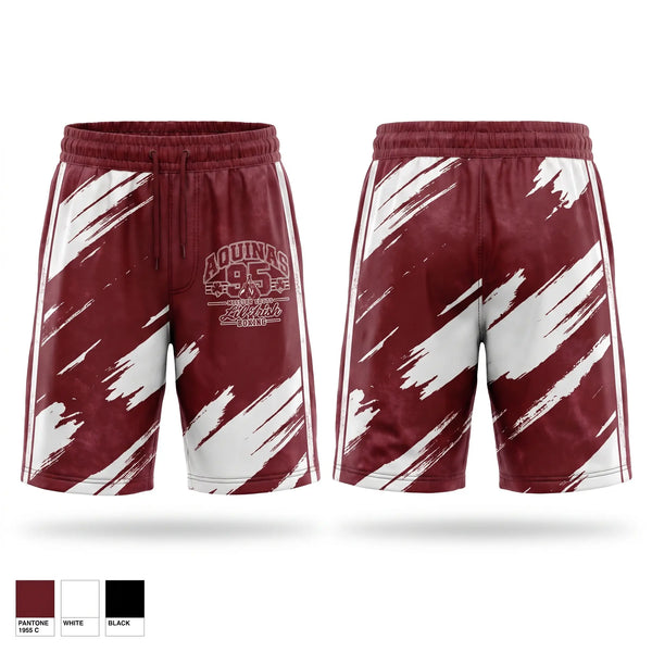 Athletic Shorts With Pockets, Aquinas Li'l Irish Boxing, Spirit Store, Teamtime, Team time, sublimation, custom sports apparel, team uniforms, spirit wear, spiritwear, sports uniforms, custom shirts, team store, custom team store, fundraiser sports, apparel fundraiser