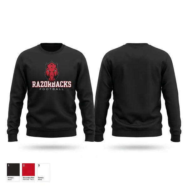 Crew Neck Sweatshirt, Wakulla County Youth Football & Cheerleading Association Inc., Football, Teamtime, Team time, sublimation, custom sports apparel, team uniforms, spirit wear, spiritwear, sports uniforms, custom shirts, team store, custom team store, fundraiser sports, apparel fundraiser
