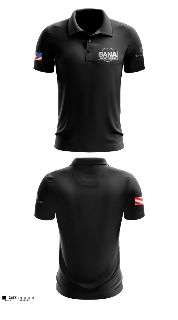 Short Sleeve Performance Polo, Alabama SalesDana Safety Supply, Police, Teamtime, Team time, sublimation, custom sports apparel, team uniforms, spirit wear, spiritwear, sports uniforms, custom shirts, team store, custom team store, fundraiser sports, apparel fundraiser