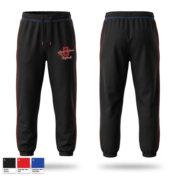 Sweatpants, Sissonville Lady Indians, Softball, Teamtime, Team time, sublimation, custom sports apparel, team uniforms, spirit wear, spiritwear, sports uniforms, custom shirts, team store, custom team store, fundraiser sports, apparel fundraiser