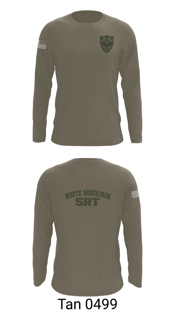 Long Sleeve Performance Shirt, White Mountain Regional Special Response Team, Police, Teamtime, Team time, sublimation, custom sports apparel, team uniforms, spirit wear, spiritwear, sports uniforms, custom shirts, team store, custom team store, fundraiser sports, apparel fundraiser