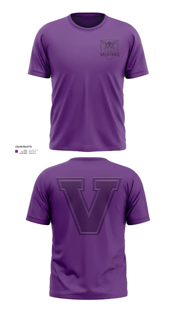 Short Sleeve Performance Shirt, Eastern Iowa Valkyries, Softball, Teamtime, Team time, sublimation, custom sports apparel, team uniforms, spirit wear, spiritwear, sports uniforms, custom shirts, team store, custom team store, fundraiser sports, apparel fundraiser