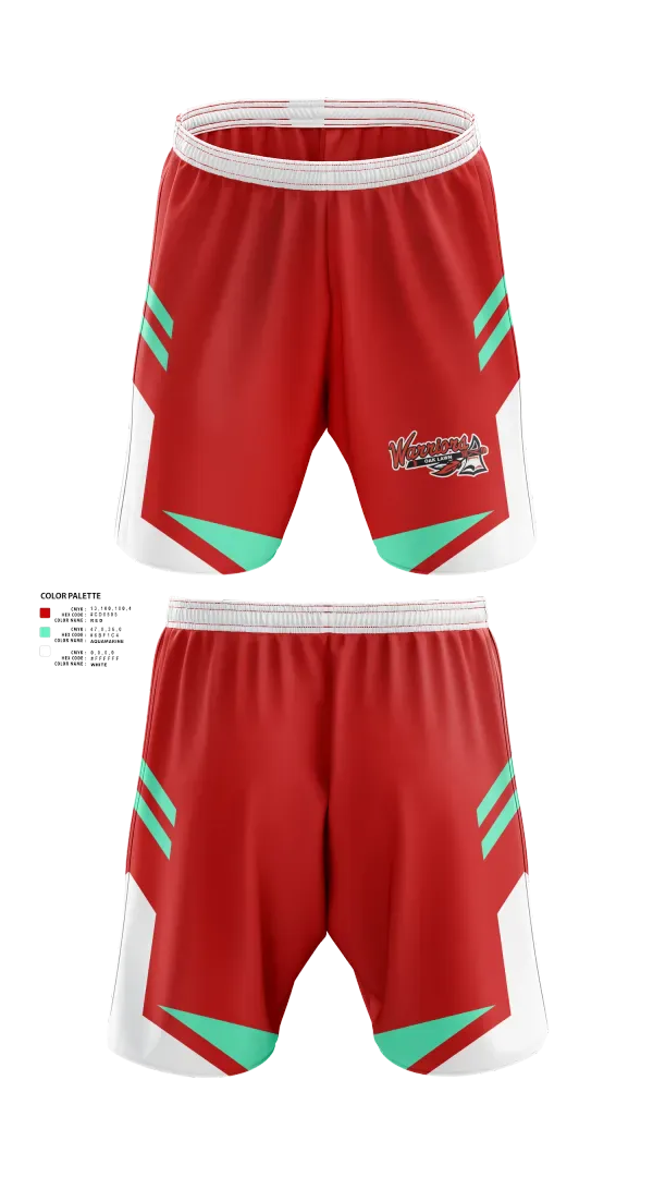 Athletic Shorts With Pockets, Westside Warriors, Baseball, Teamtime, Team time, sublimation, custom sports apparel, team uniforms, spirit wear, spiritwear, sports uniforms, custom shirts, team store, custom team store, fundraiser sports, apparel fundraiser