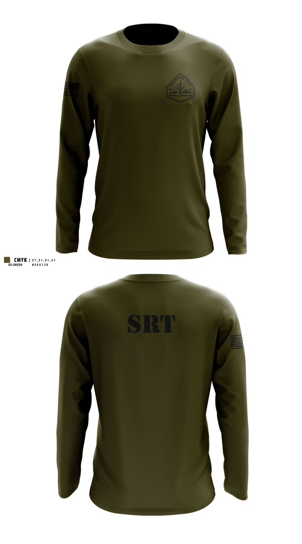 Long Sleeve Performance Shirt, Denver Special Response Team, Police, Teamtime, Team time, sublimation, custom sports apparel, team uniforms, spirit wear, spiritwear, sports uniforms, custom shirts, team store, custom team store, fundraiser sports, apparel fundraiser