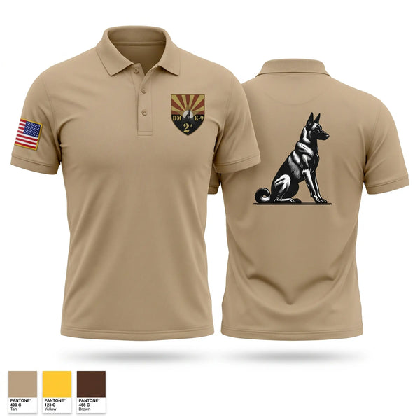 Short Sleeve Performance Polo, 355 K9, Air Force, Teamtime, Team time, sublimation, custom sports apparel, team uniforms, spirit wear, spiritwear, sports uniforms, custom shirts, team store, custom team store, fundraiser sports, apparel fundraiser