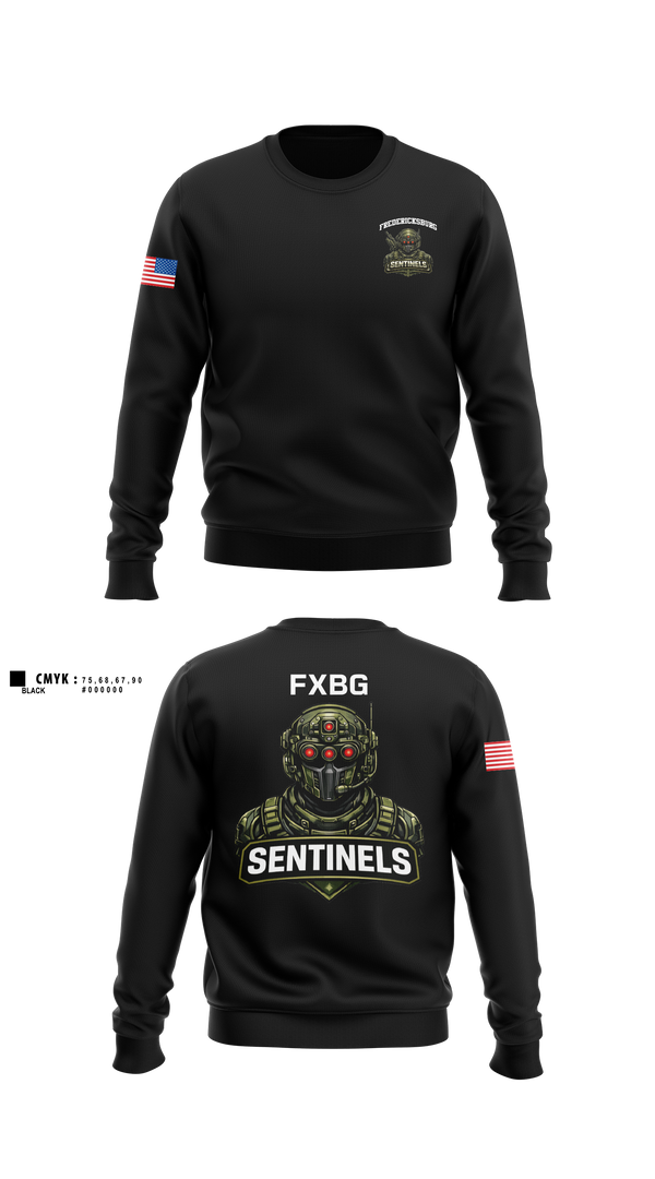 Crew Neck Sweatshirt, Fredericksburg Army Recruiting, Army, Teamtime, Team time, sublimation, custom sports apparel, team uniforms, spirit wear, spiritwear, sports uniforms, custom shirts, team store, custom team store, fundraiser sports, apparel fundraiser