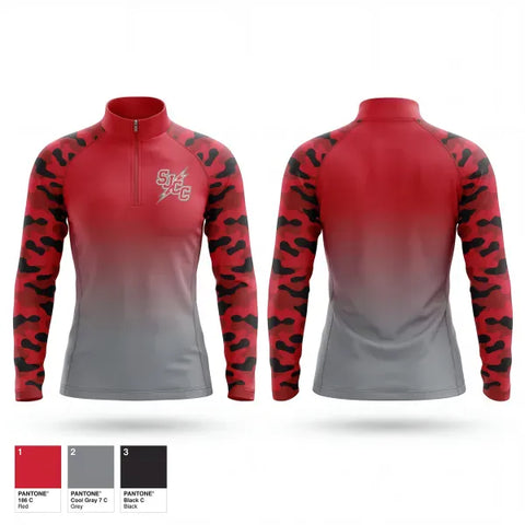 Quarter Zip Jacket, SJCC Wrestling, Wrestling, Teamtime, Team time, sublimation, custom sports apparel, team uniforms, spirit wear, spiritwear, sports uniforms, custom shirts, team store, custom team store, fundraiser sports, apparel fundraiser