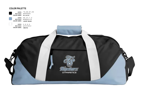 Duffle Bag, Flipstarz, Spirit Store, Teamtime, Team time, sublimation, custom sports apparel, team uniforms, spirit wear, spiritwear, sports uniforms, custom shirts, team store, custom team store, fundraiser sports, apparel fundraiser