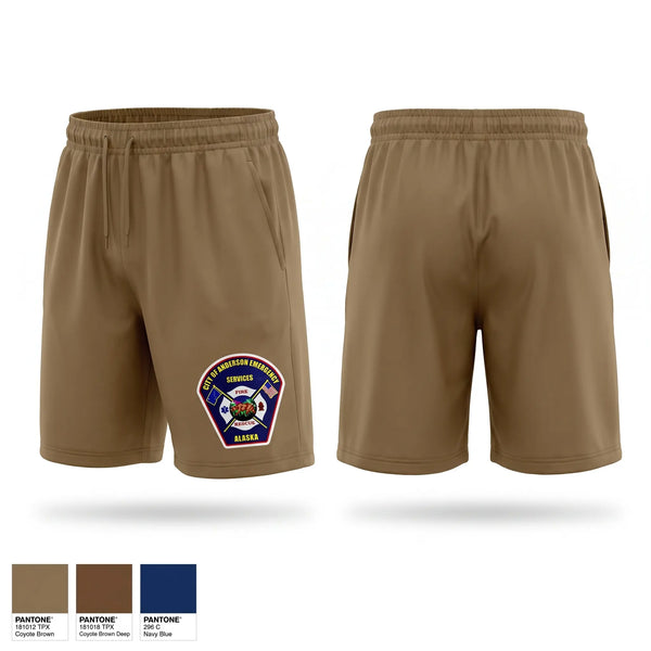 Athletic Shorts With Pockets, Anderson Wildland, Fire Department, Teamtime, Team time, sublimation, custom sports apparel, team uniforms, spirit wear, spiritwear, sports uniforms, custom shirts, team store, custom team store, fundraiser sports, apparel fundraiser