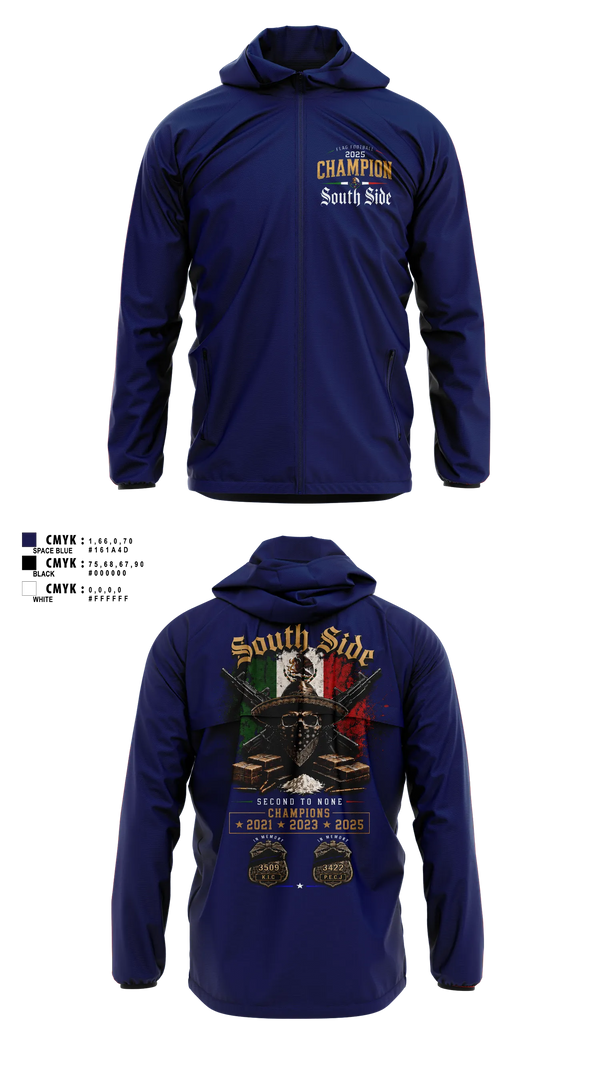 Windbreaker, South, , Teamtime, Team time, sublimation, custom sports apparel, team uniforms, spirit wear, spiritwear, sports uniforms, custom shirts, team store, custom team store, fundraiser sports, apparel fundraiser