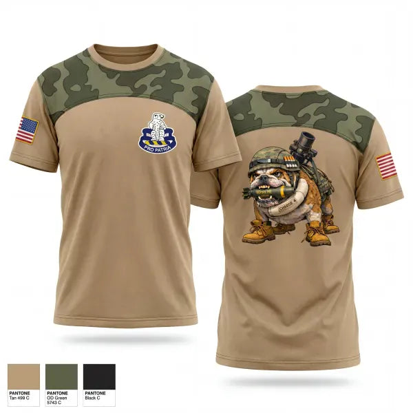 Old School Cotton Feel Shirt, C-co 4-31 INF Mortar Section, Army, Teamtime, Team time, sublimation, custom sports apparel, team uniforms, spirit wear, spiritwear, sports uniforms, custom shirts, team store, custom team store, fundraiser sports, apparel fundraiser