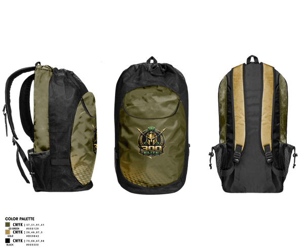Gear Bag, 300 Elite, , Teamtime, Team time, sublimation, custom sports apparel, team uniforms, spirit wear, spiritwear, sports uniforms, custom shirts, team store, custom team store, fundraiser sports, apparel fundraiser