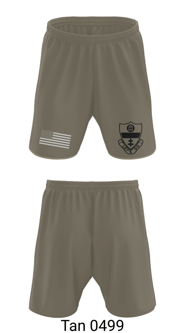 Athletic Shorts With Pockets, C co. 2-325 AIR, Army, Teamtime, Team time, sublimation, custom sports apparel, team uniforms, spirit wear, spiritwear, sports uniforms, custom shirts, team store, custom team store, fundraiser sports, apparel fundraiser
