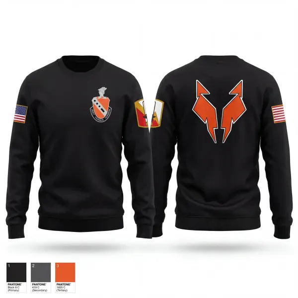 Crew Neck Sweatshirt, 56th Signal Battalion, Army, Teamtime, Team time, sublimation, custom sports apparel, team uniforms, spirit wear, spiritwear, sports uniforms, custom shirts, team store, custom team store, fundraiser sports, apparel fundraiser