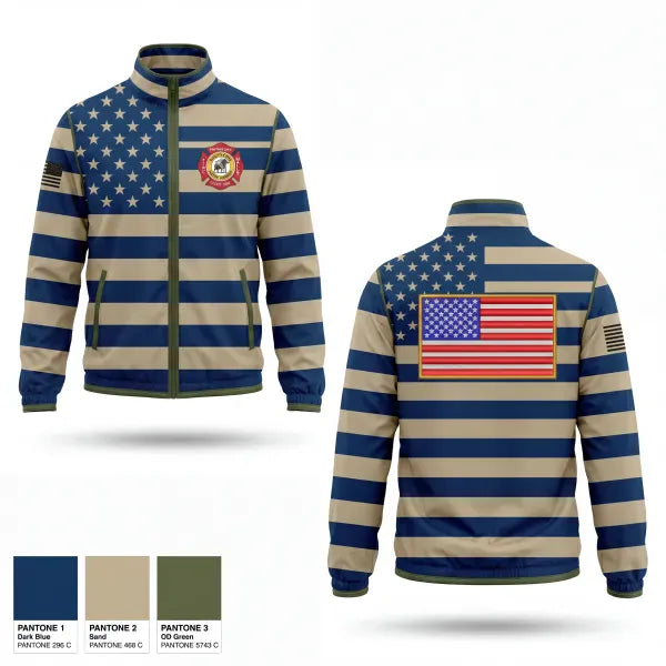 Windbreaker, Wellington Fire District, Fire Department, Teamtime, Team time, sublimation, custom sports apparel, team uniforms, spirit wear, spiritwear, sports uniforms, custom shirts, team store, custom team store, fundraiser sports, apparel fundraiser
