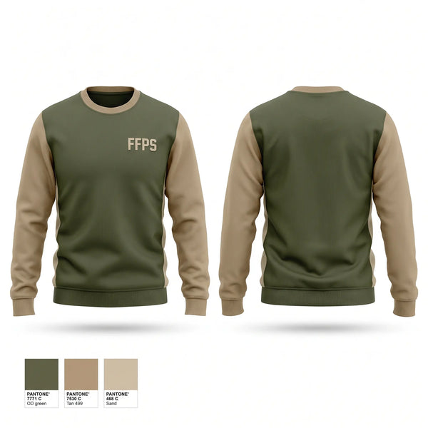 Crew Neck Sweatshirt, FFPS, Men's Soccer, Teamtime, Team time, sublimation, custom sports apparel, team uniforms, spirit wear, spiritwear, sports uniforms, custom shirts, team store, custom team store, fundraiser sports, apparel fundraiser