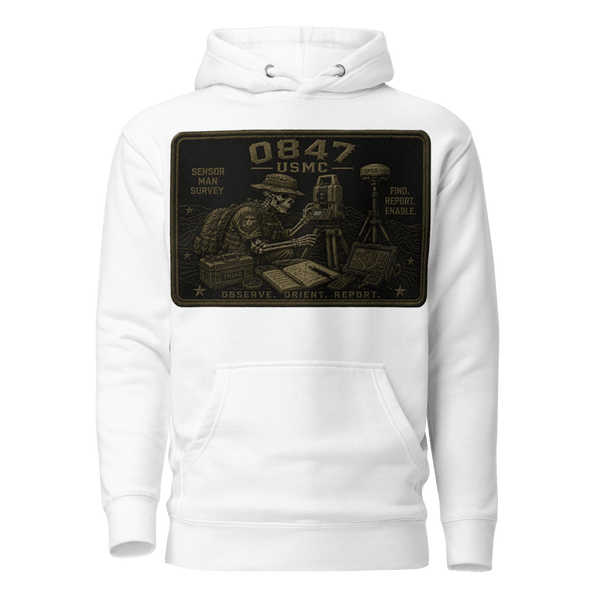 Unisex Hoodie - 1 - White